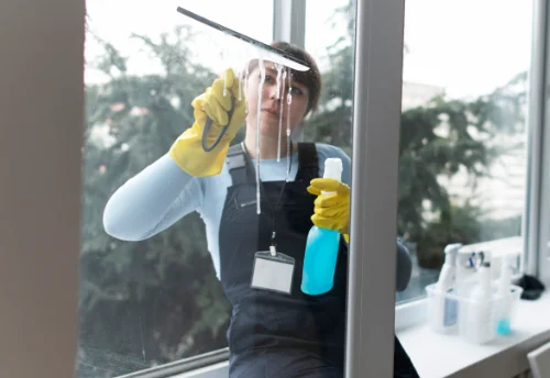 Nettoyage de vitres intérieures et extérieures à Chambellay